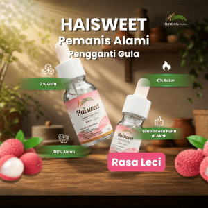 Haisweet Stevia - Natural Sweetener Rasa Leci
