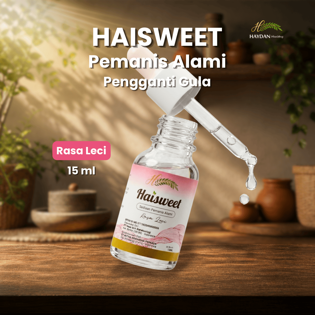 Haisweet Stevia - Natural Sweetener Rasa Leci - Image 2